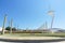 Calatrava\'s telecommunications tower and Palau Sant Jordi