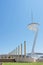 Calatrava\'s telecommunications tower and Palau Sant Jordi