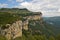 Calcareous cliffs in Tavertet, Catalonia