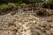 Calcification ponds at Huanglong, Sichuan, China