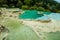 Calcification ponds at Huanglong, Sichuan, China