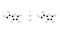 calcium ascorbate molecule, structural chemical formula, ball-and-stick model, isolated image food additive e302