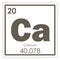 Calcium chemical element