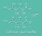 Calcium gluconate drug. Soluble form of Ca, used to treat magnesium overdose, hypocalcemia and hydrofluoric acid HF burns..