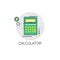 Calculator Accountant Finance Analysis Icon