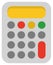 Calculator with Buttons, Device for Calculation