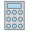 Calculator, Calculation Isolated Vector Icon for Party and Celebration