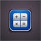 Calculator icon - vector app