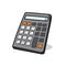 Calculator illustration on a white background