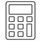 Calculator Isolated Vector icon which can easily modify or edit