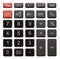 Calculator keypad