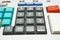 Calculator machine for income tax return