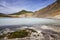 Caldera of Golovnina volcano on Kunashir island, South Kuriles