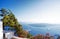 Caldera view at Santorini island Greece