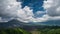 Caldera of the volcano of Batur