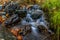 Caledonia waterfall , at Troodos Mountains