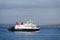 Caledonian MacBrayne ferry sailing following repair works