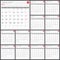 Calendar 2015 vector desing template