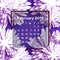 Calendar 2018 year. Purple February. Origami flower. Paper cut style. Week starts from sunday. Winter floral background