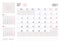 Calendar 2021 planner corporate template design July month