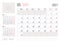 Calendar 2021 planner corporate template design May month