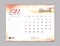 Calendar 2022 template, Desk Calendar 2022 template, March month design, week start on sunday, Wall calendar, planner, printing
