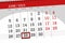 Calendar 2023, deadline, day, month, page, organizer, date, June, wednesday, number 28
