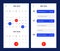 Calendar Application template With To Do List and Tasks UI UX. Design For Mobile Phone. To Do App UI. Event Calendar Application