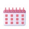 Calendar assignment icon. Planning concept