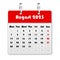 Calendar August 2023