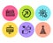 Calendar, Credit card and Cogwheel icons set. Like, Direction and Christmas tree signs. Vector