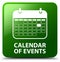 Calendar of events green square button