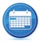 Calendar icon midnight blue prime round button