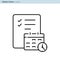 Calendar icon, Schedule icon, Business document, Planning icon, Appointment, Organiser, Project Agenda, Date and Time, Progress re