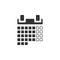 The calendar icon. Task and task scheduler. Weekends,holidays and working days. Business meetings and dates