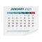 Calendar January 2021