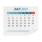 Calendar July 2021