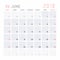 Calendar June 2018