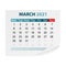 Calendar March 2021