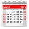 Calendar - March 2023