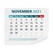 Calendar November 2021