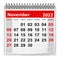 Calendar - November 2022