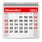 Calendar - November 2023
