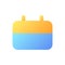 Calendar pixel perfect flat gradient color ui icon
