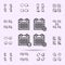 calendar, plus, minus, delete sign icon. web icons universal set for web and mobile