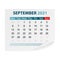 Calendar September 2021