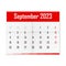 Calendar September 2023