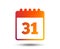 Calendar sign icon. Date or event reminder.