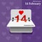 Calendar for valentines day, alendar Date, February 14, calendar on flat design