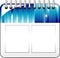 Calendar wall icon